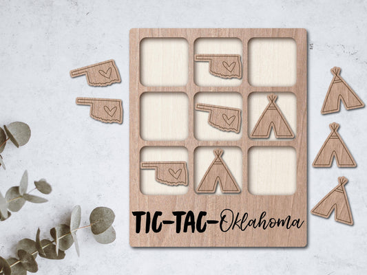 Oklahoma Tic-Tac-Toe Game